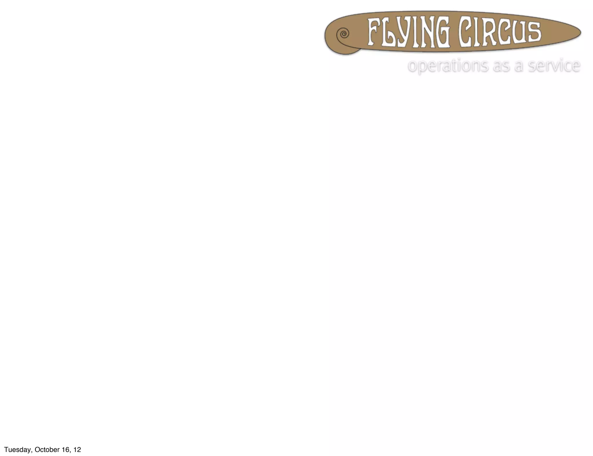 Tuesday, October 16, 12
 