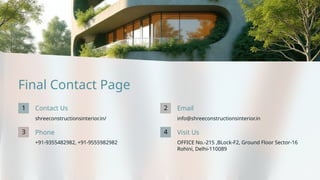 Modern Sustainable Home Architecture Design in India | Shree ...