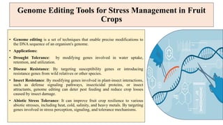 Modern techniques for stress management in fruit crops.pptx