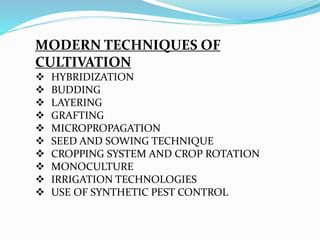 frontiers | current and emerging trends in techniques... Modern techniques of cultivation | PPTX