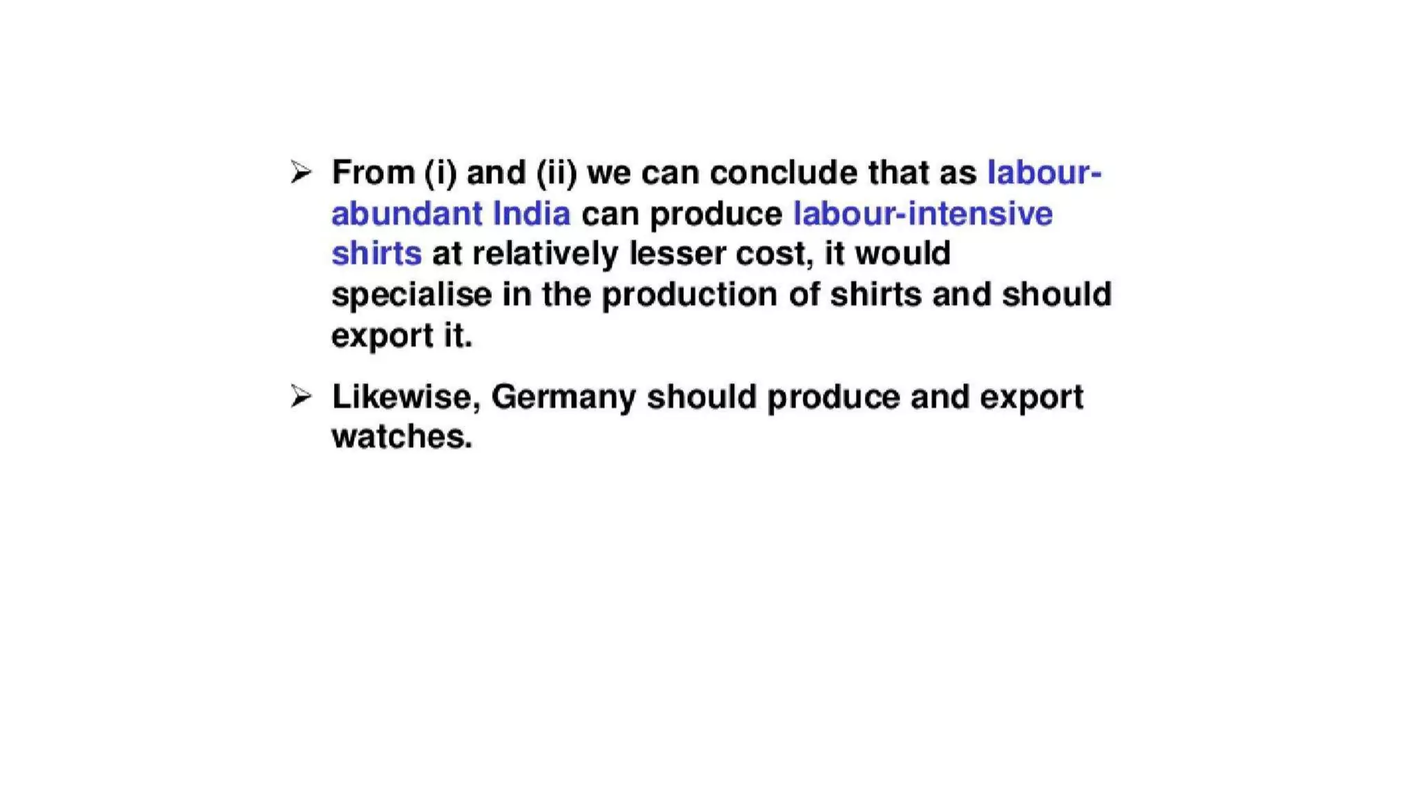 Modern theory of factor endowment heckscher ohilin theory