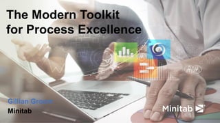 The Modern Toolkit
for Process Excellence
Gillian Groom
Minitab
 