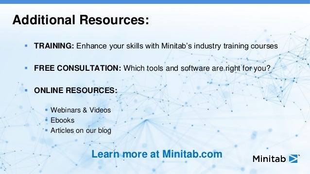minitab free training
