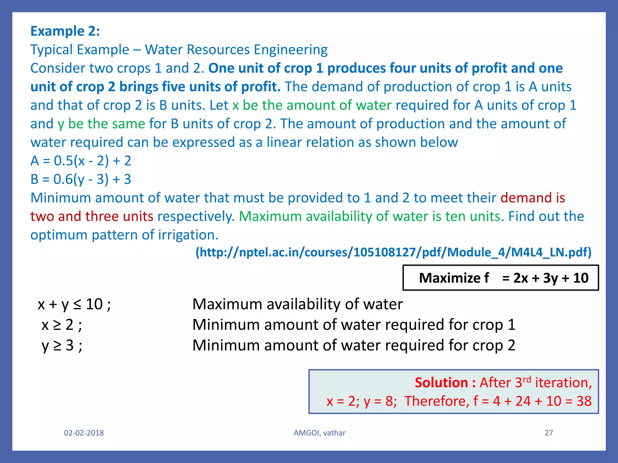 Modern trends in optimization techniques | PPTX