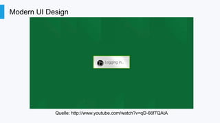 Modern UI Design

Quelle: http://www.youtube.com/watch?v=qD-66f7QAtA

 