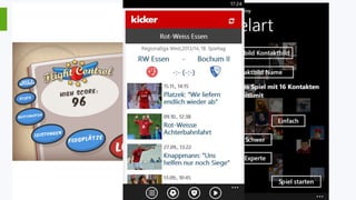 Grenzen des Modern UI Designs
Spiele
Corporate Design Basis
Replikate von „Dingen“
Multiplatform/HTML5

 