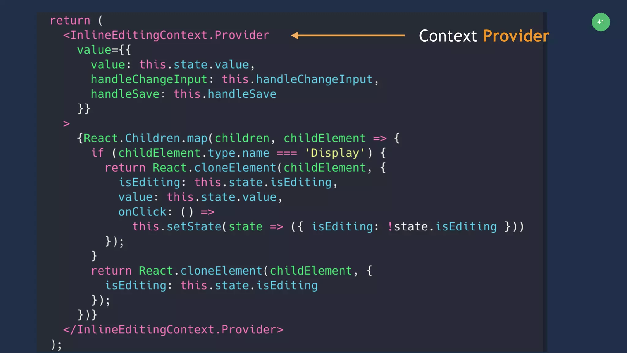 41 Context Provider 