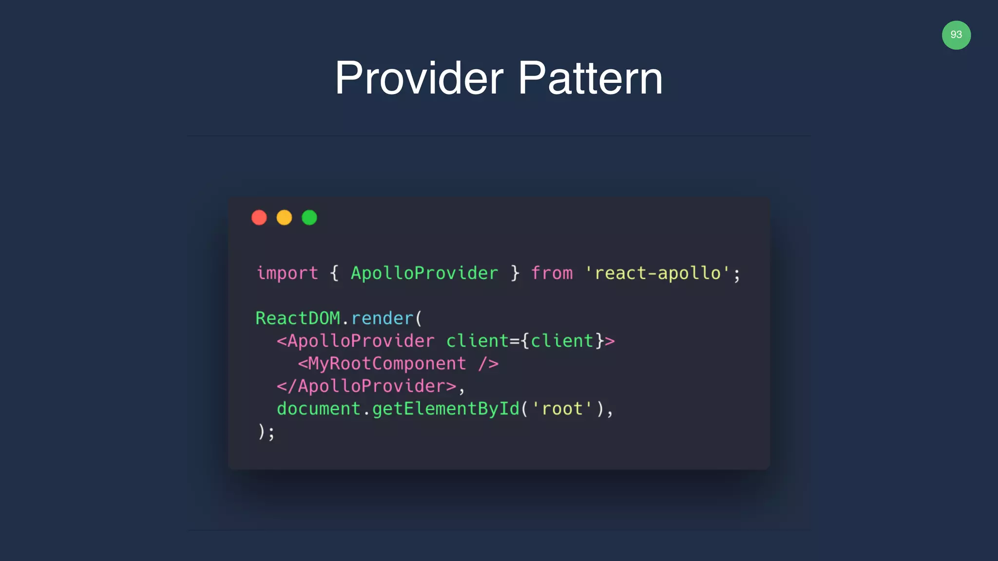 93 Provider Pattern 
