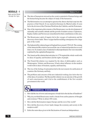 Modern world – i | PDF