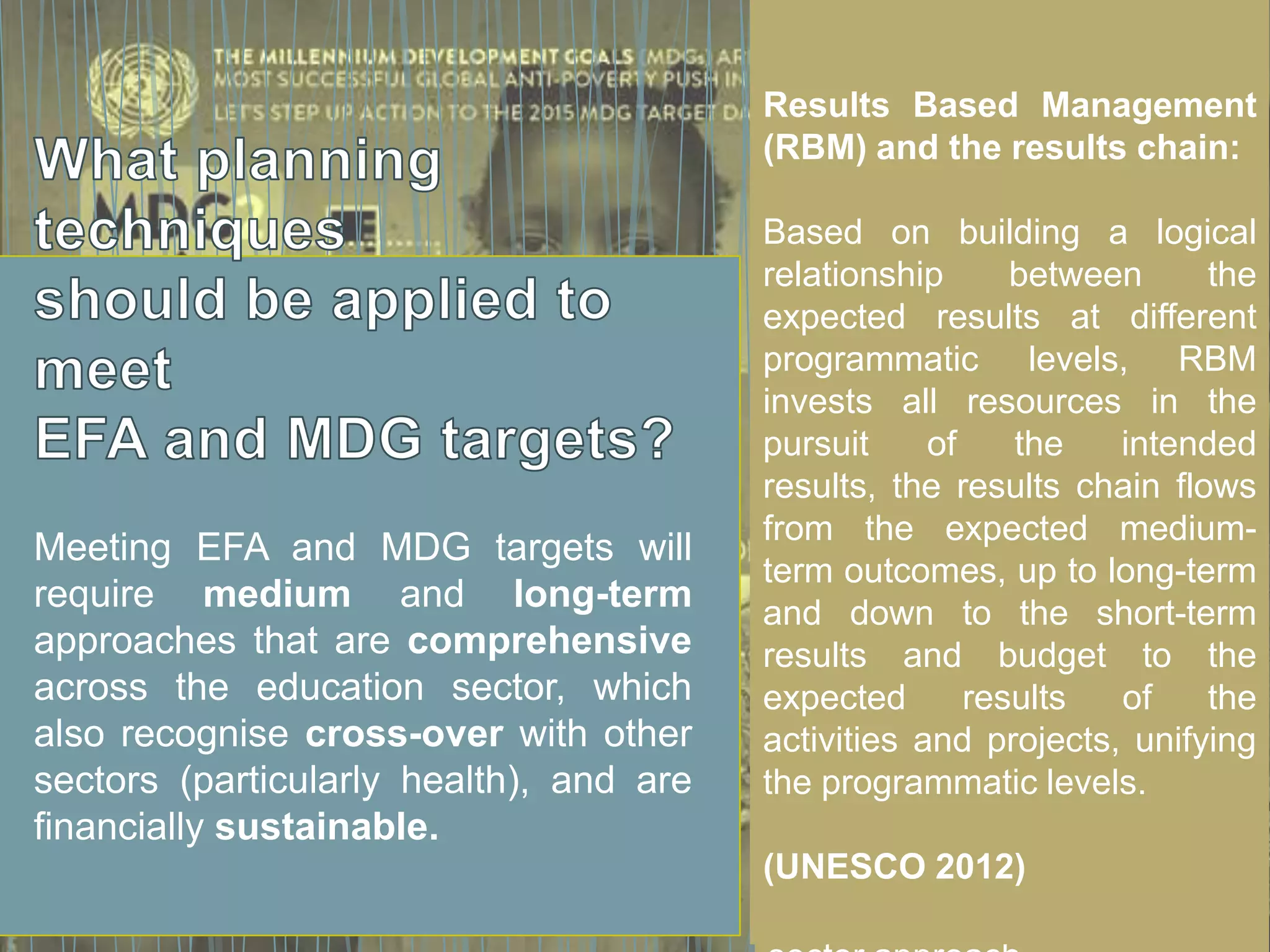 Modes and methodologies for educational planning | PPTX