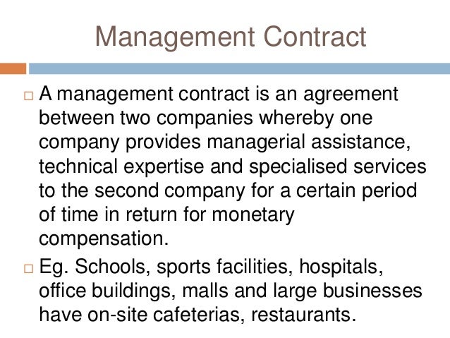 contract between two companies for services