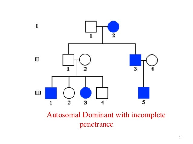 In Autosomal Dominant Inheritance Jsp Fid