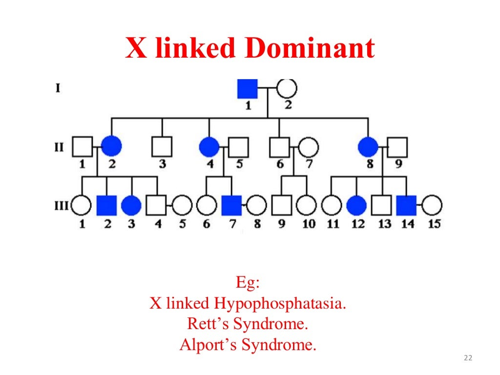 Modes of inheritance