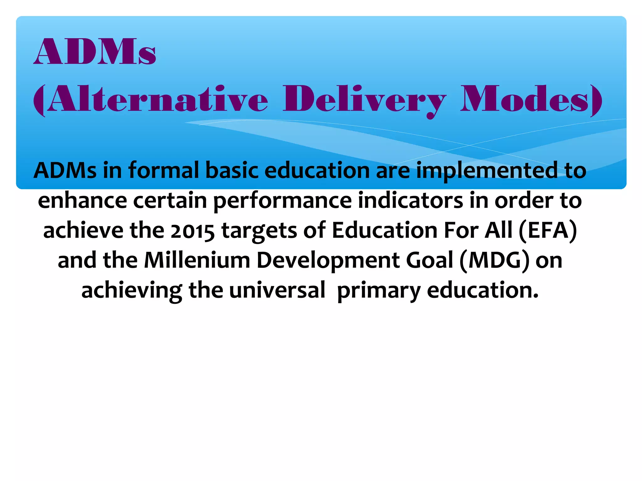 Modes of instruction | PPT