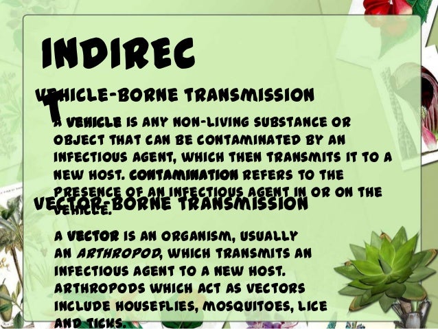 Vehicle borne transmissions