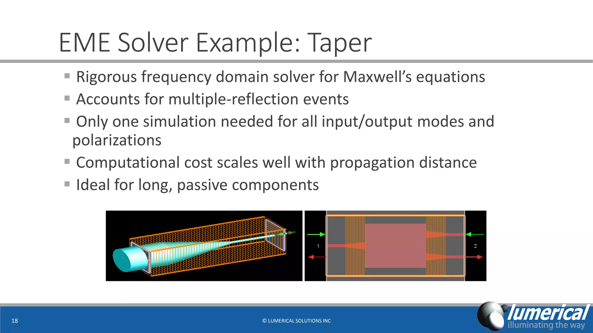 Lumerical Software: MODE Solutions | PDF