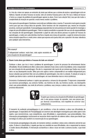 Mod estrategias de_intervencao_psicopedagogica_v1 | PDF