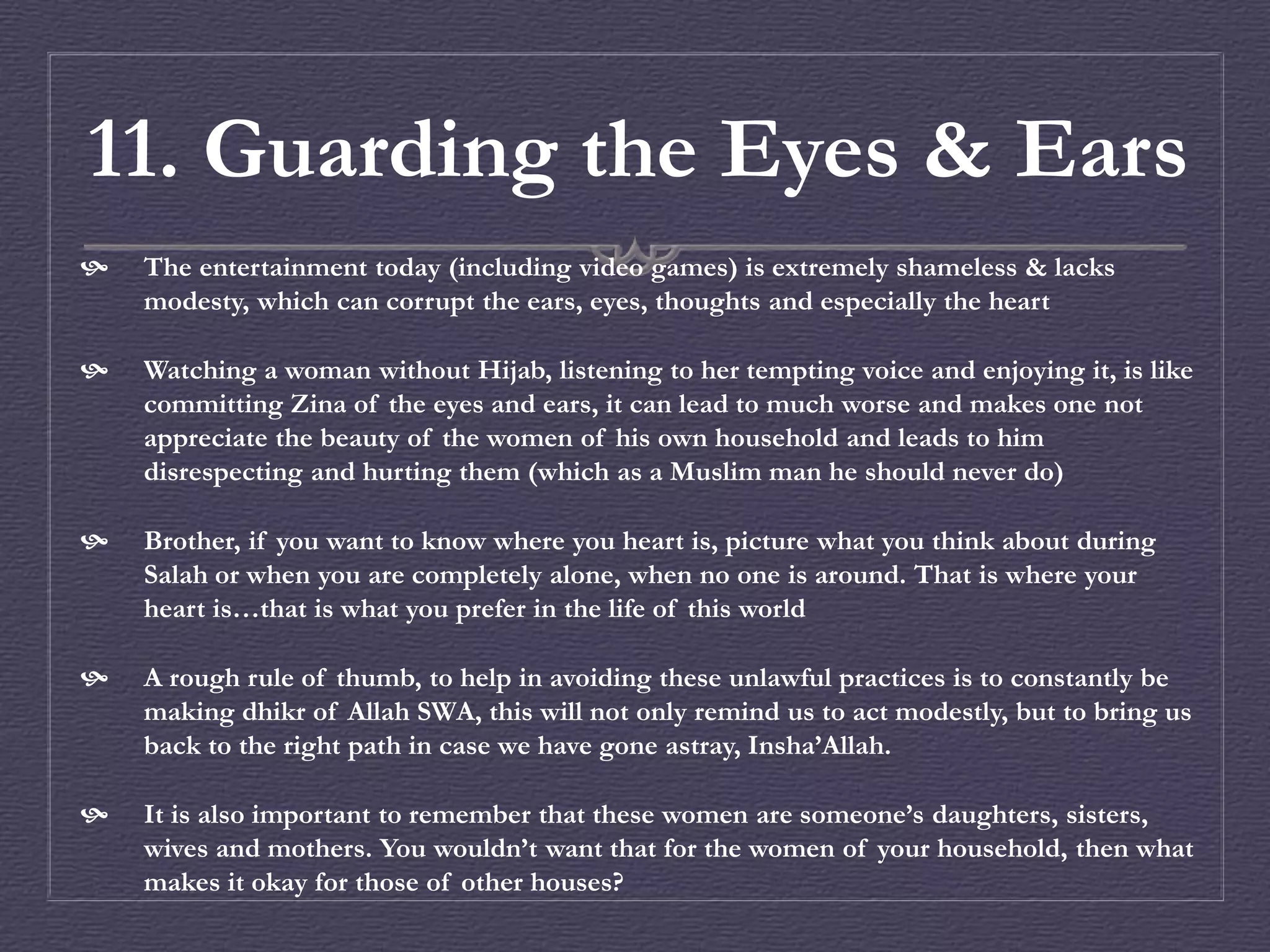 Modesty: A Part of Iman (Brothers) | PPTX