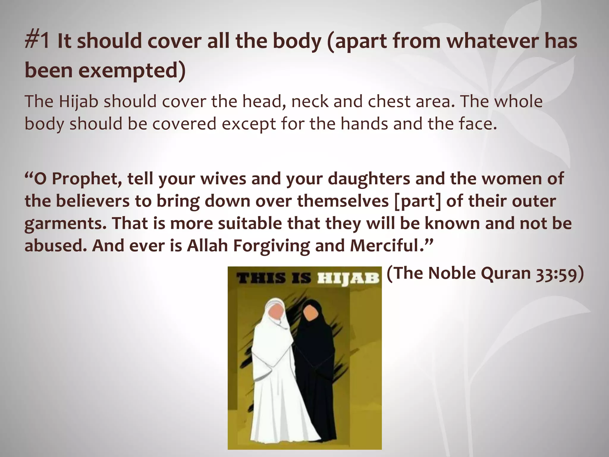 Modesty: A Part of Iman (Sisters) | PPTX