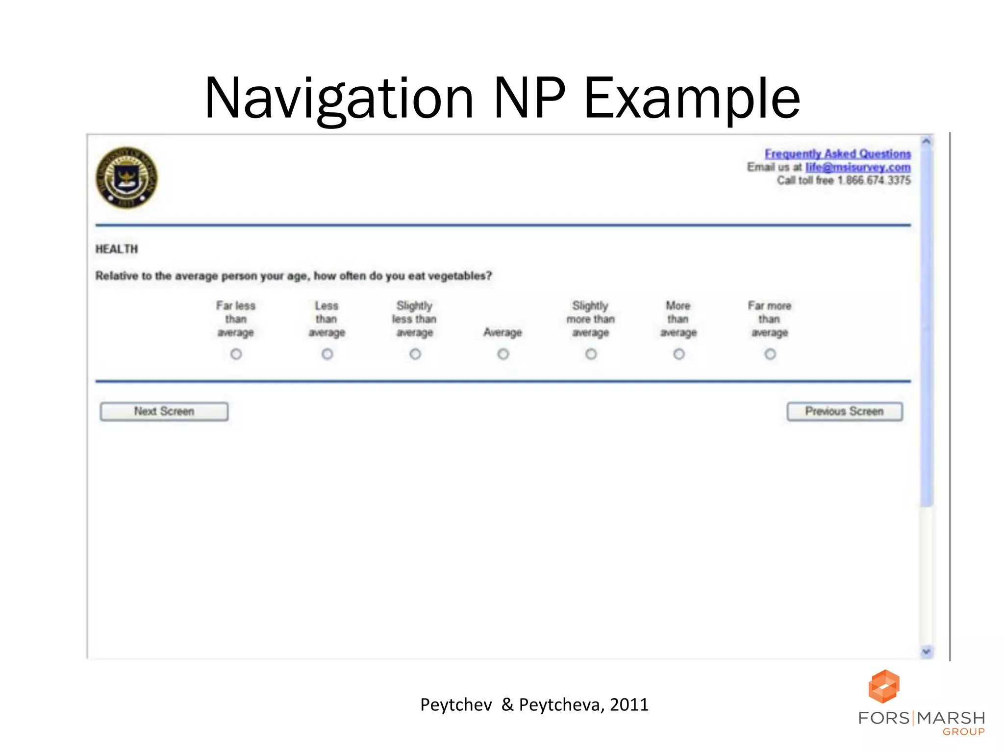 Navigation NP Example

Peytchev	
  	
  &	
  Peytcheva,	
  2011	
  

26	
  

 