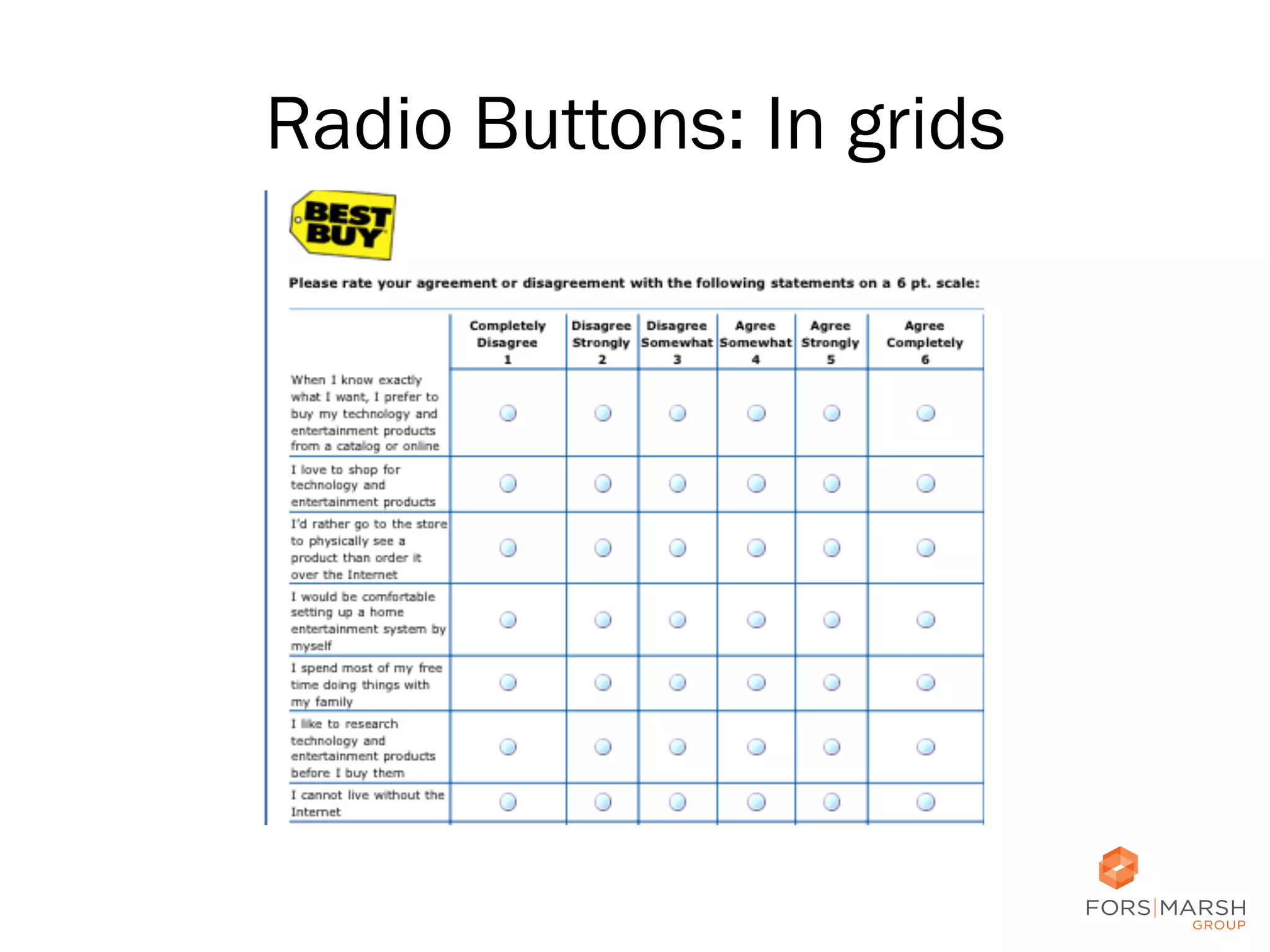 Radio Buttons: In grids

49

 