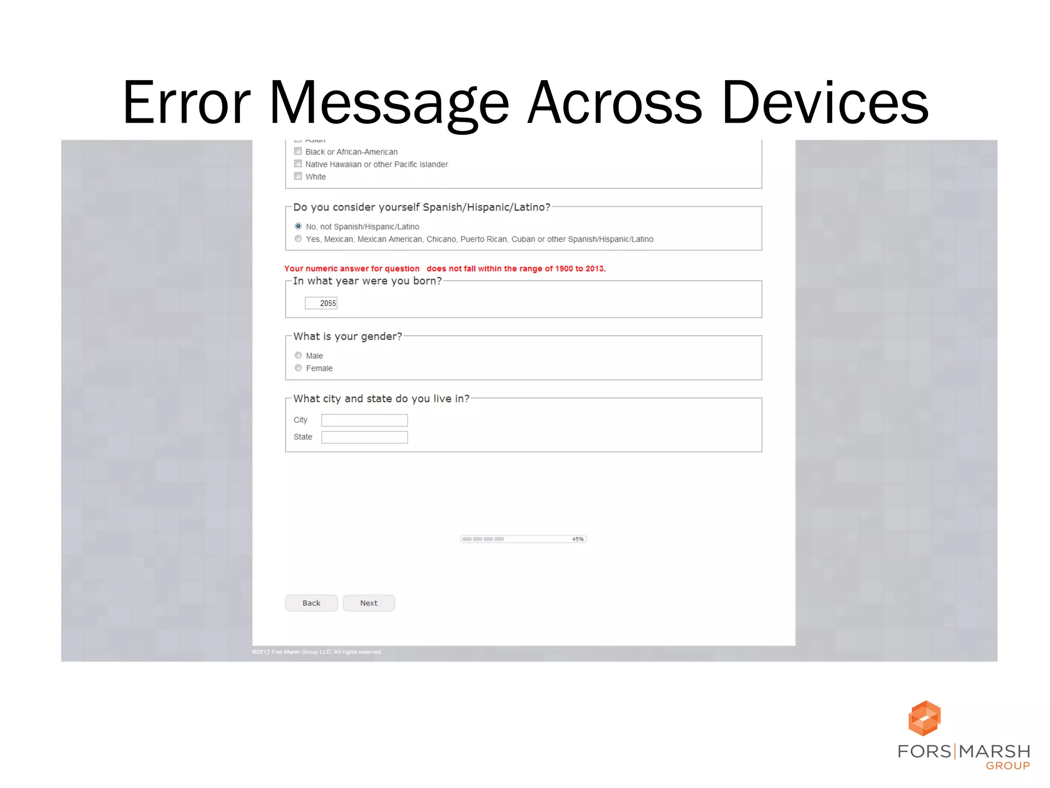Error Message Across Devices

71

 