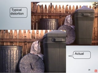 26
Actual
Typical
distortion
 