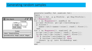 Generating random samples
10
 
