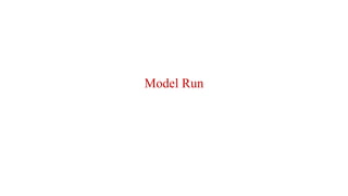 Model Run
 