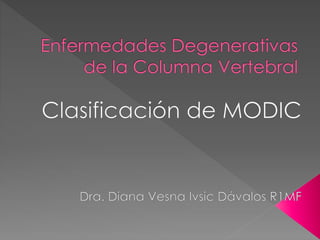 Modic | PPT