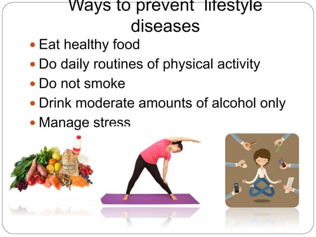 Modifiable Risk Factors of Lifestyle Diseases | PPTX