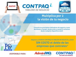 NUEVO
DISPONIBLE PARA:
 