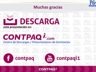 esta presentación en:
Centro de Descargas / Presentaciones de Seminarios
Muchas gracias
 