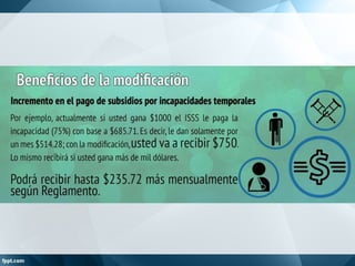 Modificacion Techo Salarial ISSS.