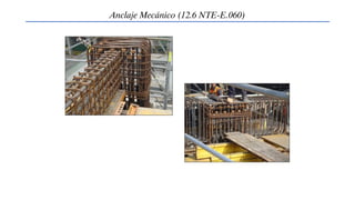 Anclaje Mecánico (12.6 NTE-E.060)
 