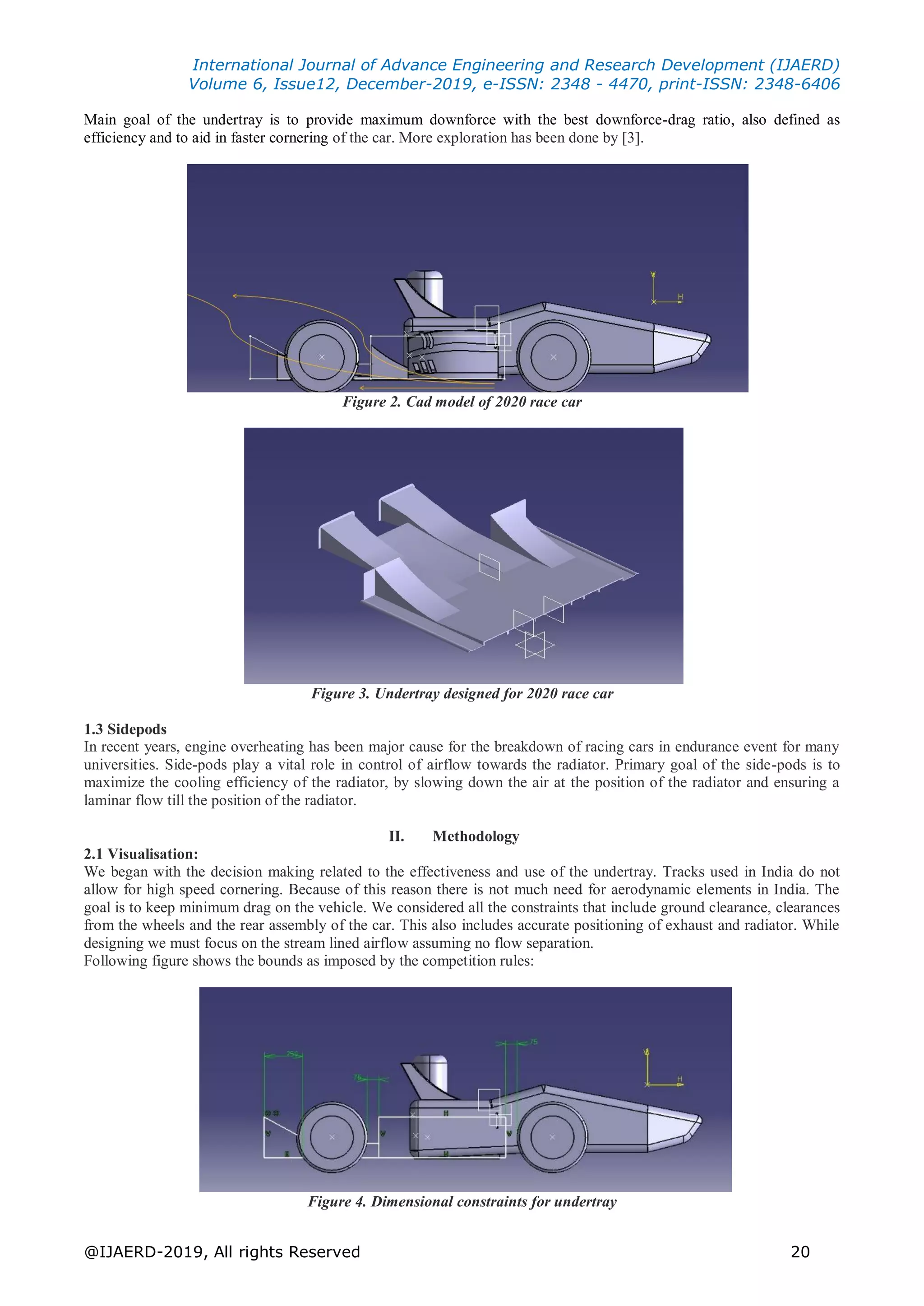 Modification of airflow around a FSAE Race car using sidepods to ...