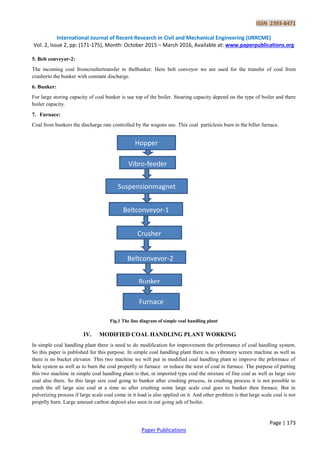Modification of Coal Handling System in Boiler Power Plant | PDF