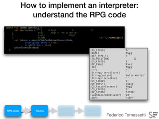 Jariko - A JVM interpreter for RPG written in kotlin | PDF