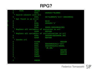 Jariko - A JVM interpreter for RPG written in kotlin | PDF