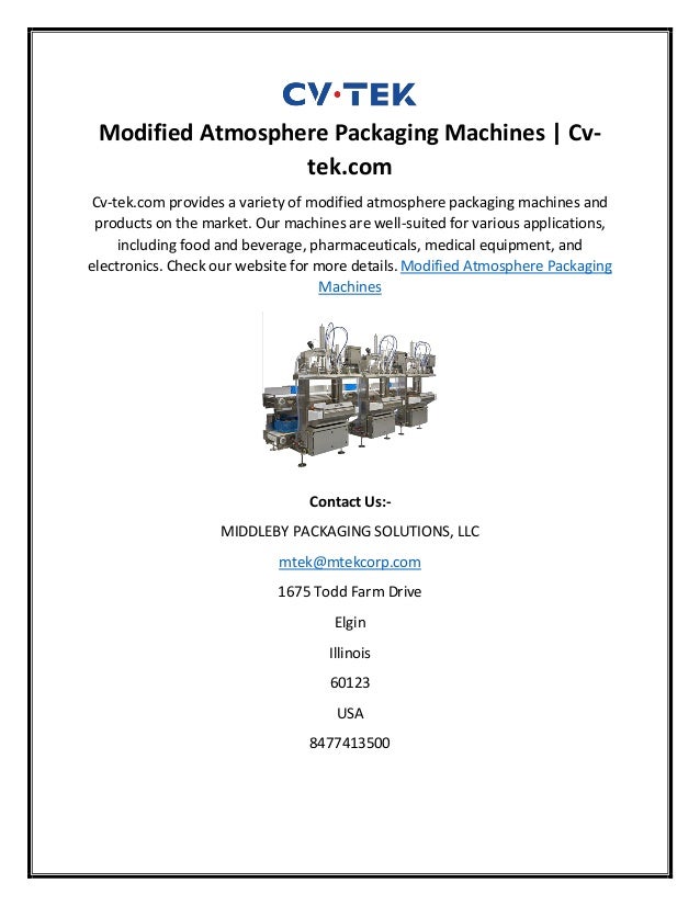 Modified Atmosphere Packaging Machines.pdf
