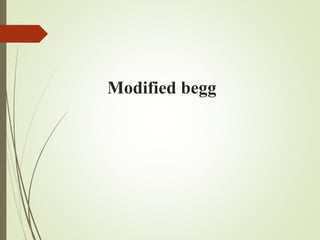 Modified begg
 