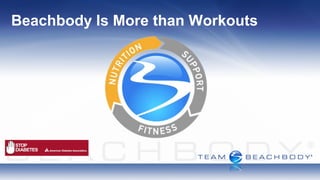 Beachbody Is More than Workouts
 