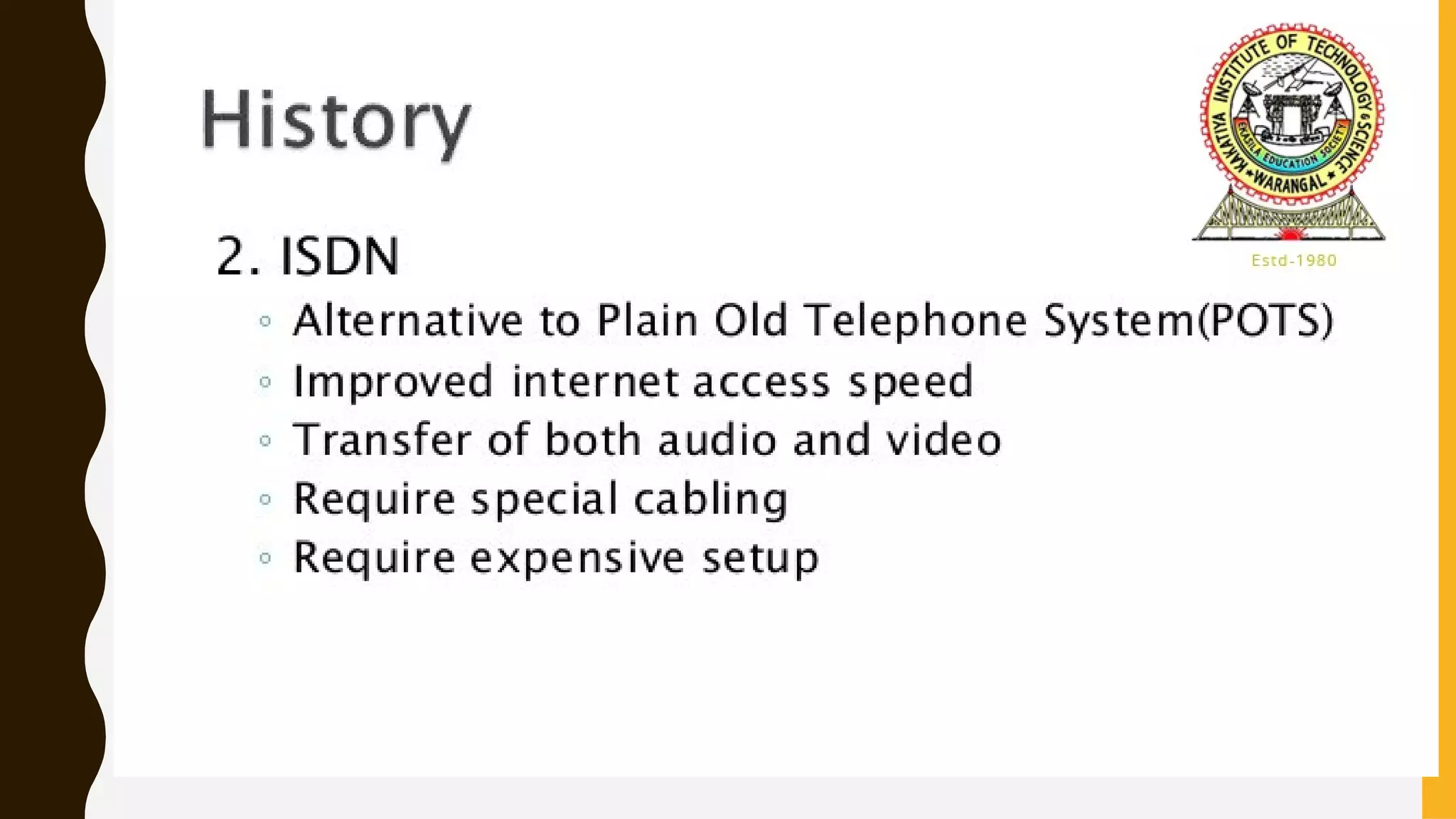 TRENDS IN DSL AND ADSL | ODP