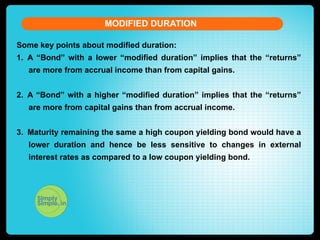 Modified Duration Math Modified Duration | PDF