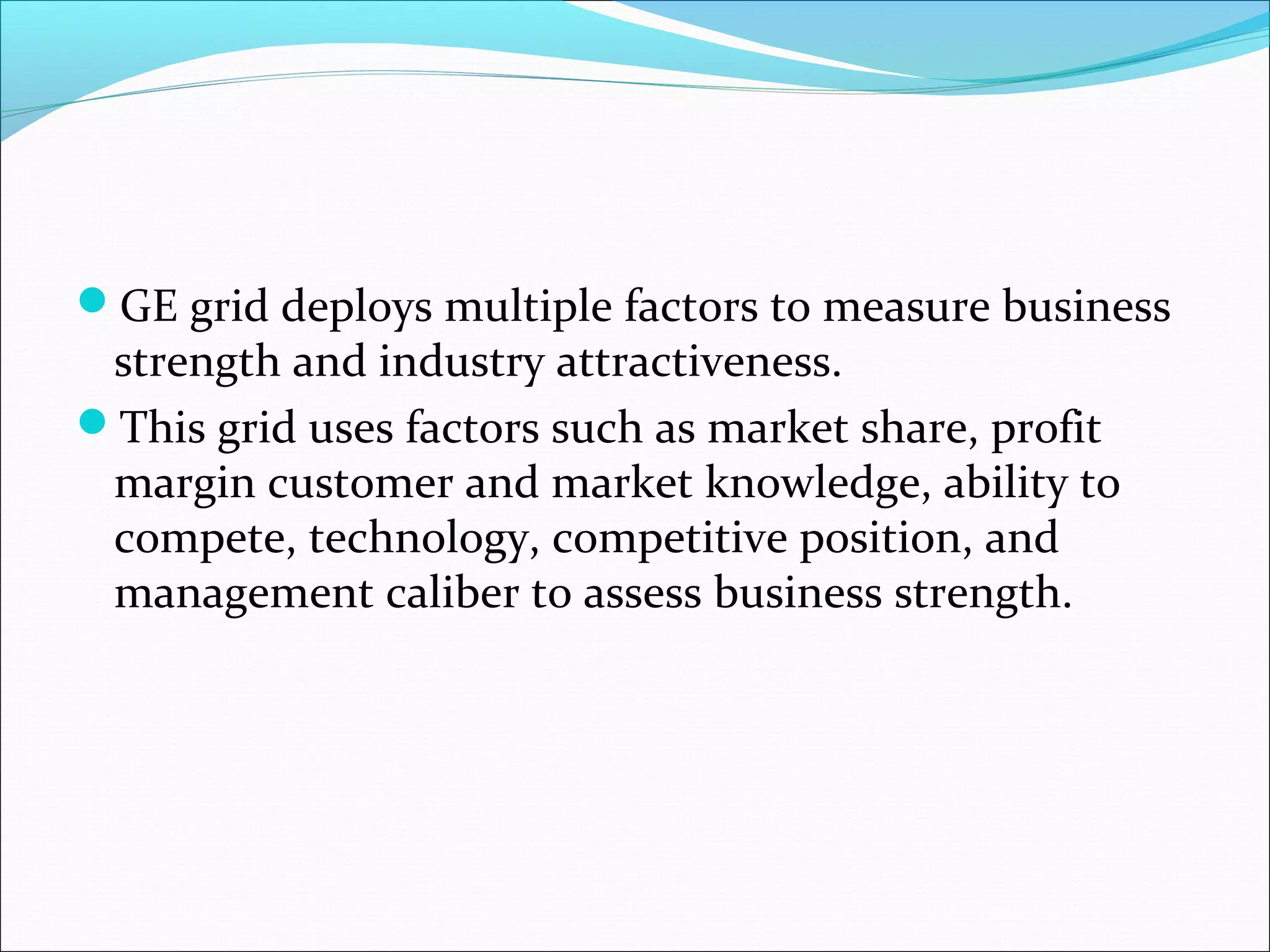 Modified ge model | PPT
