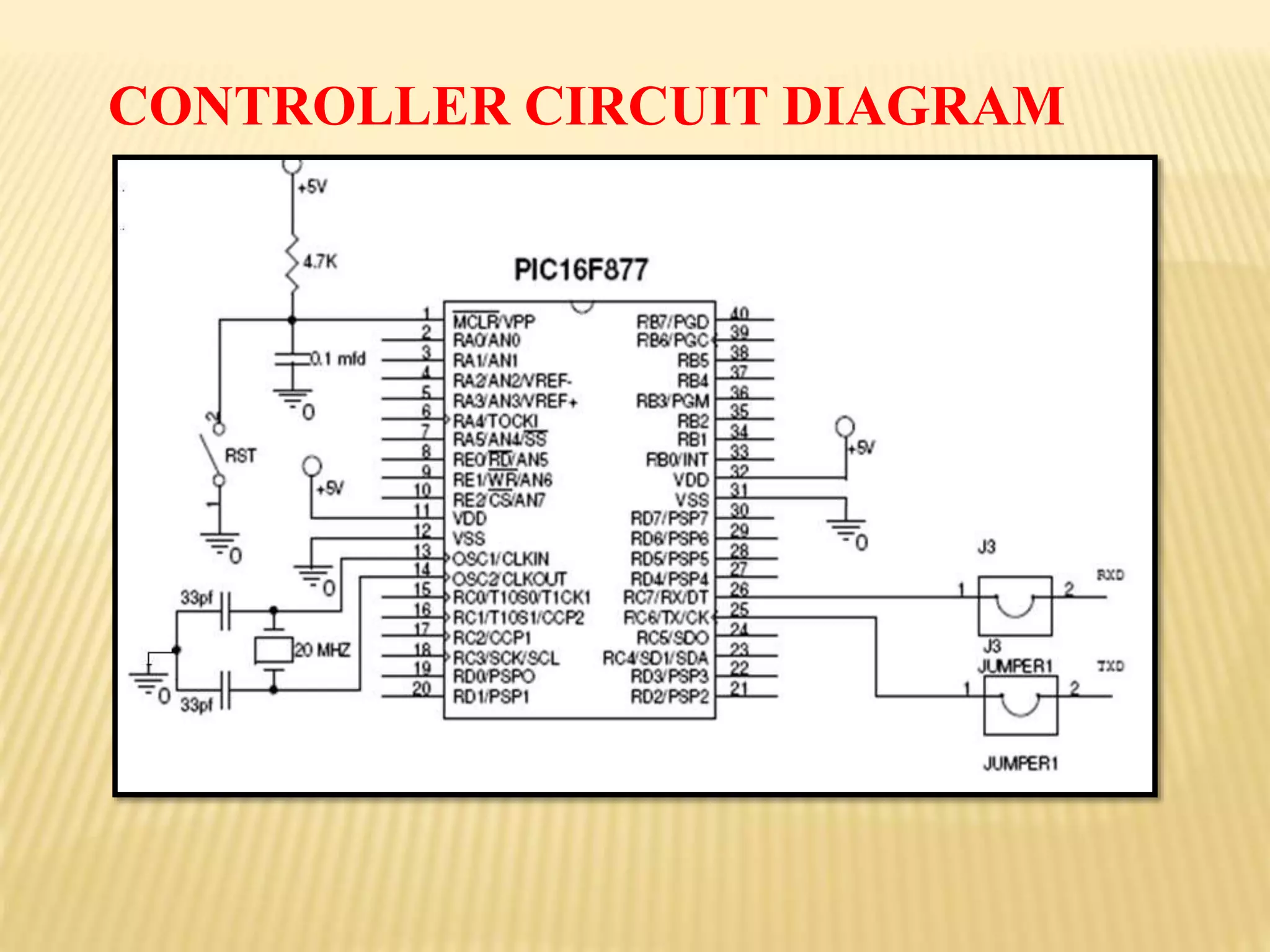 CONTROLLER CIRCUIT DIAGRAM
 