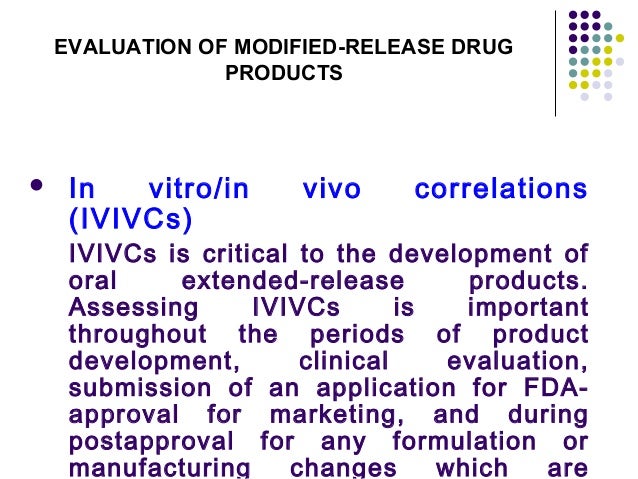 Modified release drug products