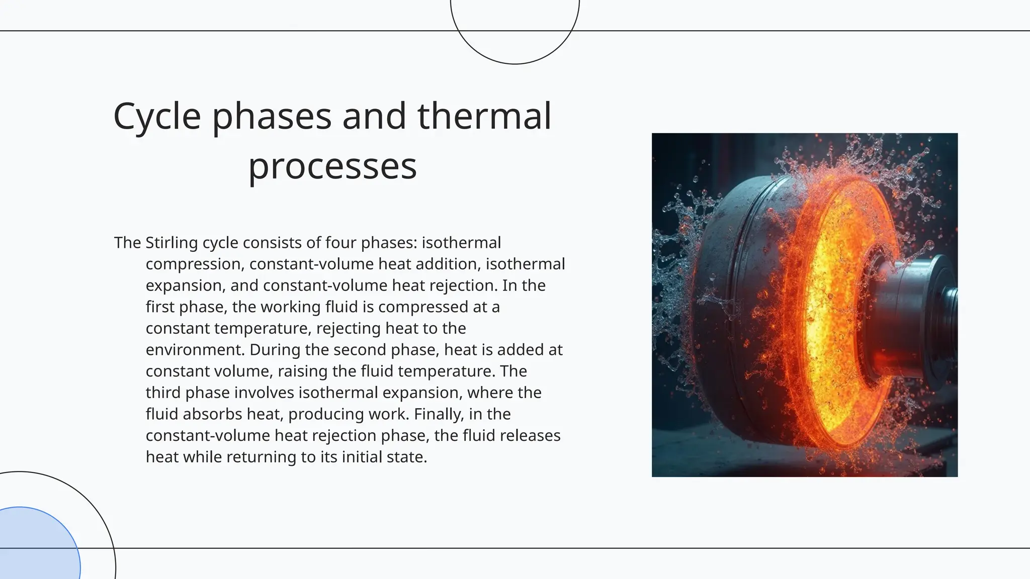 Modified Stirling Cycle thermodynamic material | PPTX