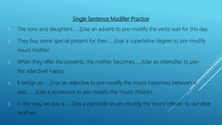 Modifiers | PPTX
