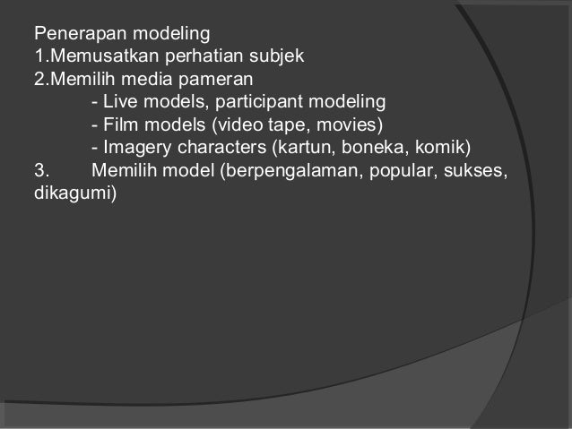 Modifikasi perilaku